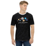 Necesito más espacio - Gracias por tu comprensión. Camiseta espacial para hombre con planetas del Sistema Solar