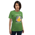 COVID-19 Passport: SCAN THIS. T-shirt for denialists, conspiracists and anti-vaxxers