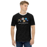 Necesito más espacio - Gracias por tu comprensión. Camiseta espacial para hombre con planetas del Sistema Solar