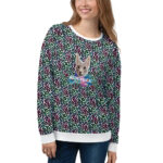 Sudadera para ailurofílicas: la loca de los gatos